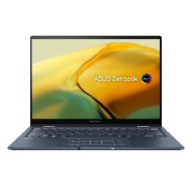 Asus ZenBook laptop 14 WQ+ i7-1360P 16GB 512GB IrisXe W11 kék Asus ZenBook Flip 14