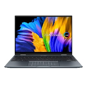 Asus ZenBook laptop 14 2,8K i5-12500H 16GB 512GB IrisXe W11 szürke Asus ZenBook 14 Flip