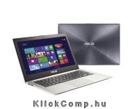 ASUS Zenbook 13,3 notebook FHD/Intel Core i7-4510U/8GB/1TB/Win8.1/GT 840M/DVD író/ezüst notebook
