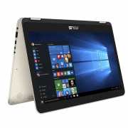 ASUS laptop 13,3 FHD Touch M3-6Y30 4GB 128GB Win10 arany slim ASUS ZenBook Flip notebook