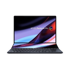 Asus ZenBook laptop 14,5 WQ+ i9-12900H 32GB 1TB RTX3050Ti W11 fekete Asus ZenBook Pro Duo 14