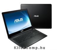 Asus notebook 15,6 LED, i5-3317U 1,7ghz, 4GB, 500GB, Intel HD, no ODD!, DOS, 2cell, Fekete