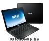 Asus notebook 15,6 LED, i5-3317U 1,7ghz, 4GB, 500GB, Intel HD, no ODD!, DOS, 2cell, Fekete