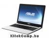 Asus notebook 15,6 LED, 2117U 1,8ghz, 4GB, 500GB, Intel HD, no ODD!, DOS, 2cell, Fehér