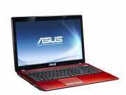 ASUS X53E-SX2174V 15.6 laptop HD Vörös i3-2310M, 4GB, 500GB, webcam, DVD Super notebook laptop ASUS