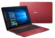 Asus laptop 15,6 i3-4005U 4GB 1TB GT920-2G Win10 Piros