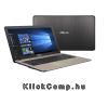 ASUS laptop 15,6 N3700 Win10 fekete-ezüst