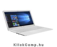 ASUS laptop 15,6 N3700 Win10 fehér