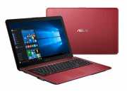 ASUS laptop 15,6 CDC-N3050 4GB 500GB Piros Win10hOME