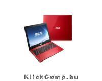 ASUS 15,6 notebook /Intel Pentium 2117U /4GB/500GB/piros notebook