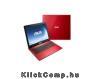 ASUS 15,6 notebook /Intel Pentium 2117U /4GB/500GB/piros notebook