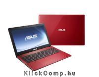 ASUS 15,6 notebook /Intel Pentium 2117U /8GB/1TB/Piros notebook