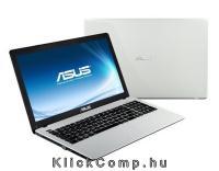 ASUS 15,6 notebook Intel Core i3-3217U/4GB/750GB/fehér