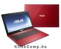 ASUS 15,6 notebook Intel Core i3-3217U/4GB/750GB/Piros