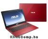 ASUS 15,6 notebook Intel Core i3-3217U/4GB/750GB/Piros