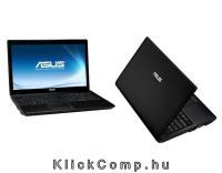 Asus notebook 15,6 LED, i3-3217U 1,8ghz, 4GB, 750GB, Intel HD, DVD-RW, DOS, 4cell, Fekete