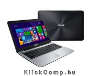 ASUS laptop 15,6 i3-5010U GT940M-2GB fekete-ezüst ASUS laptop 15,6 i3-5010U GT940M-2GB fekete-ezüst