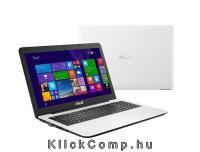 ASUS 15,6 notebook Intel Core i3-4030U/8GB/1TB/GeForce GT 820M 2GB/DVD író/fehér