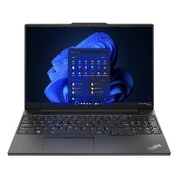Lenovo ThinkPad laptop 16  WUXGA i5-1335U 16GB 512GB IrisXe W11Pro fekete Lenovo ThinkPad E16 G1