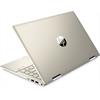 HP Pavilion laptop 14  FHD i3-1125G4 8GB 256GB UHD W10 arany HP Pavilion 14-dy0006nh