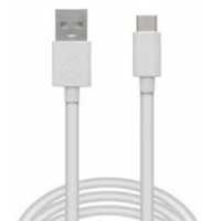 Telefon töltő Type-C USB-C to Type-C USB kábel 1m fehér