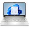 HP laptop 15,6  FHD Intel Core i3-1125G4 8GB 512GB Int.VGA Win11 ezüst HP notebook 15s-fq2036nh