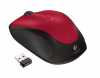 Vezetéknélküli egér Logitech M235 wireless piros notebook mouse