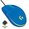 Gamer egér USB Logitech G203 Lightsync kék