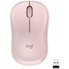 Vezetéknélküli egér Logitech M220 Silent rózsaszín mouse
