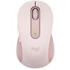 Vezetéknélküli egér Logitech M650 Signature L rózsaszín