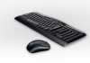 Vezetéknélküli billentyűzet + egér Logitech MK330 fekete HU