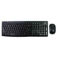 Vezetéknélküli billentyűzet + egér Logitech MK270 fekete HU