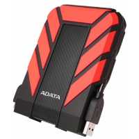 1TB külső HDD 2,5  USB3.1 ütés és vízálló piros ADATA AHD710P külső winchester