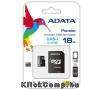 16GB SD MicroSD kártya Class10 + adapter ADATA