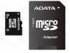 Memória-kártya 8GB MicroSDHC + Adapter CLASS4