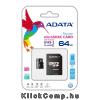 Memória-kártya 64GB MicroSDHC + Adapter UHS-I CLASS10 ADATA