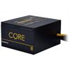 600W Tápegység PFC 12 cm Chieftec Core BBS-600S 80PLUS Gold OEM