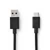 USB 3.0 Kábel USB-C Dugó - A Dugasz 1.00 m Fekete
