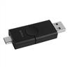 64GB Pendrive USB3.2 fekete Kingston DataTraveler DE
