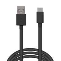 Kábel USB-C 2.0 to USB-A, apa/apa, 2m fekete Delight