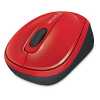 Vezetéknélküli egér Microsoft Wireless Mobile Mouse 3500 piros