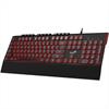 Genius Slimstar 280 Keyboard Black Red HU