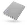 1TB Külső HDD 2.5  USB3.2 Gen 1 Mac kompatibilis Toshiba Canvio Flex Ezüst
