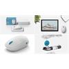 Vezetéknélküli egér Microsoft Ocean Plastic Mouse fehér