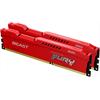 16GB memória DDR3 1600MHz (Kit of 2) Kingston FURY Beast Red KF316C10BRK2/16