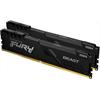 16GB DDR4 memória 2666MHz 2x8GB Kingston FURY Beast Black