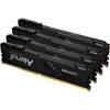 32GB memória DDR4 2666MHz (Kit of 4) Kingston FURY Beast Black KF426C16BBK4/32