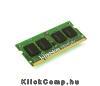 2GB DDR3 notebook memória 1600MHz KINGSTON KVR16S11S6/2