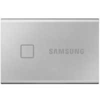 1TB külső SSD USB3.2 ezüst ujjlenyomatolvasós Samsung T7 Touch