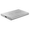 2TB külső SSD USB3.2 ezüst ujjlenyomatolvasós Samsung T7 Touch